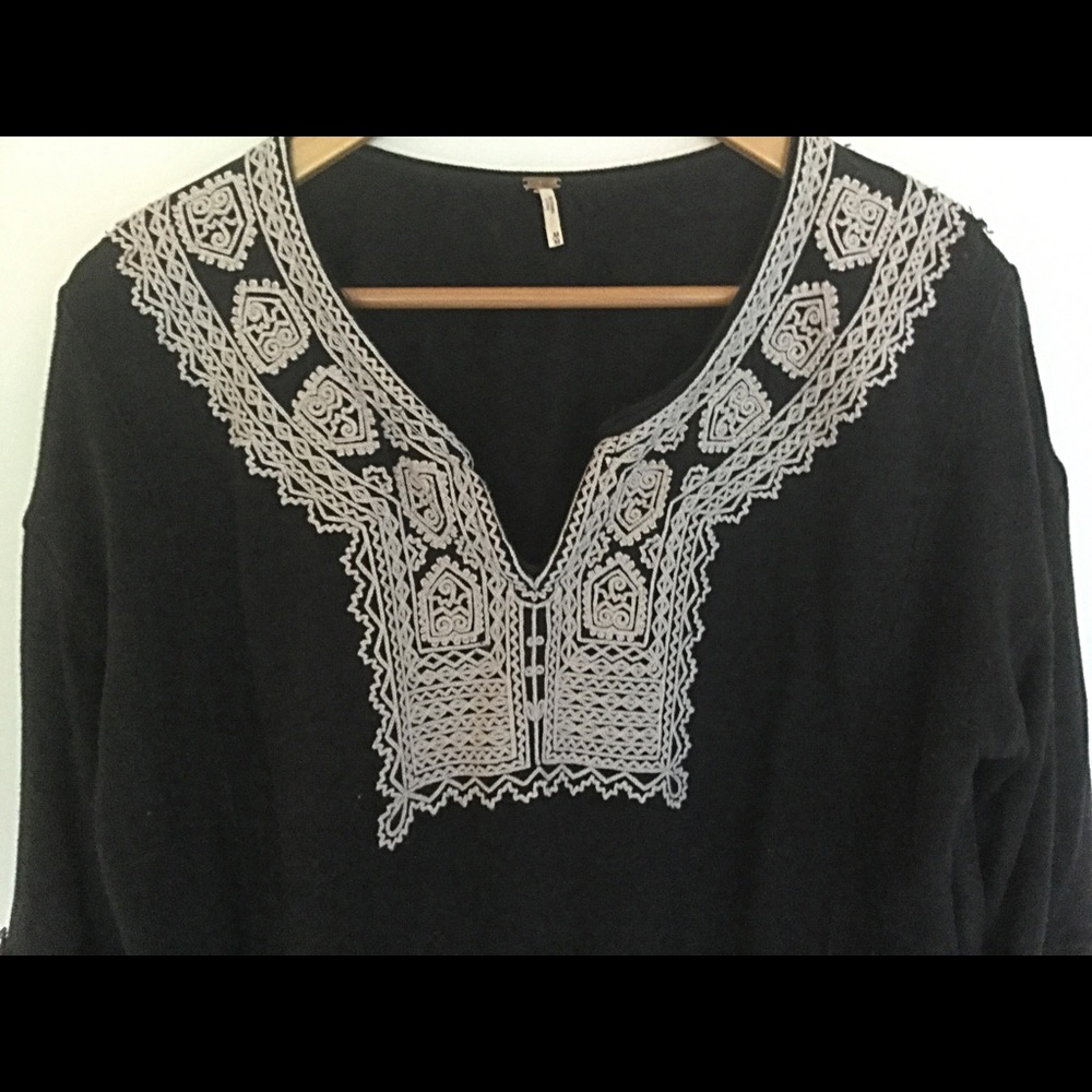 Santa Maria Free People raw distressed M